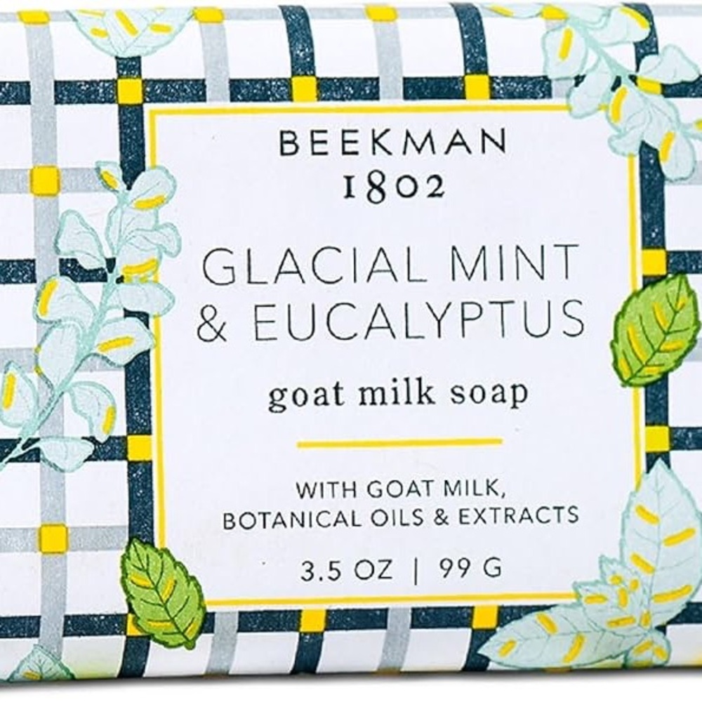 Beekman 1802 Glacial Mint & Eucalyptus Goat Milk Soap - 3.5 oz
